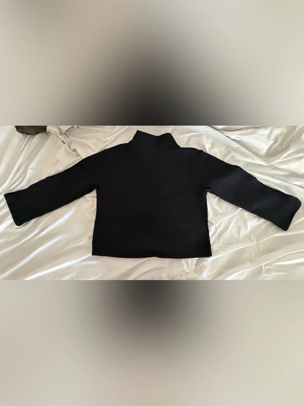 Xersion Black Half-Zip Mock Neck Sweater